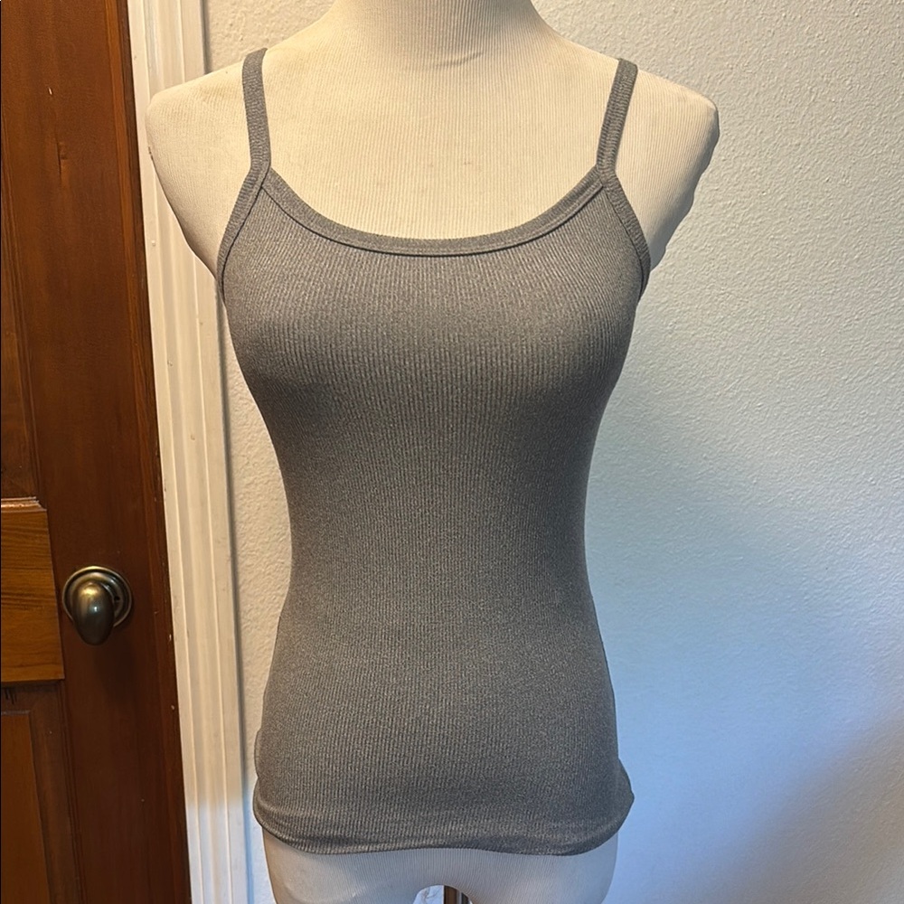 Gray No Boundaries Tank Top